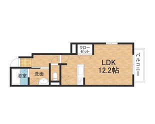 五社駅 徒歩15分 1階の物件間取画像